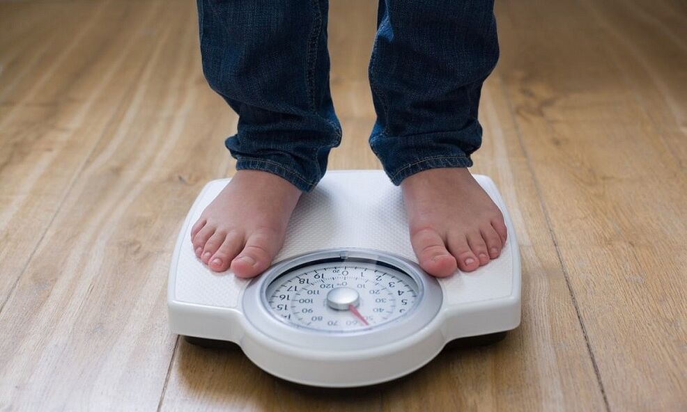 penurunan berat badan dengan kehadiran cacing